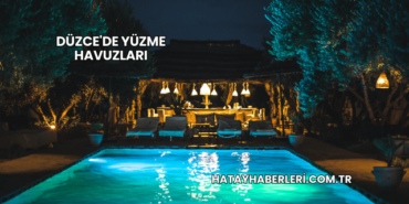 Düzce'de Yüzme Havuzları