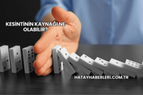 Kesintinin Kaynağı Ne Olabilir?