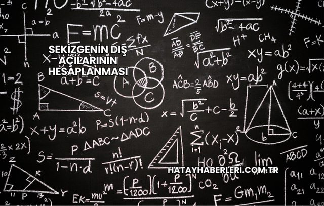 Sekizgenin Dış Açılarının Hesaplanması