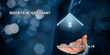 Sigorta Ne İşe Yarar?