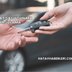 Araç Satışa Uygun mu Sorgulama