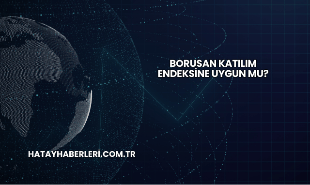 Borusan Katılım Endeksine Uygun mu?