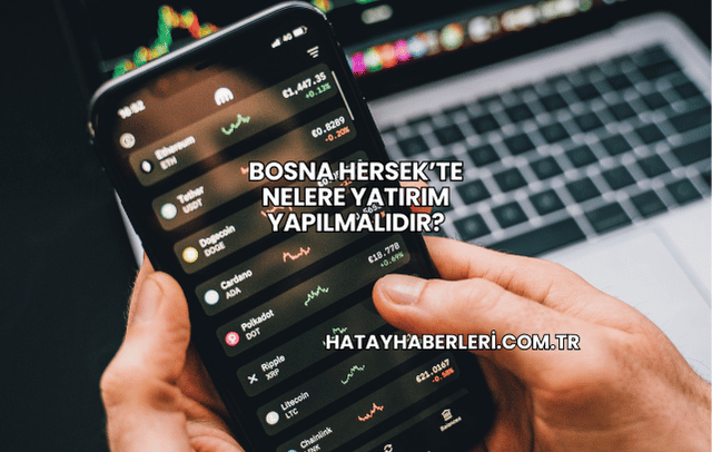 Bosna Hersek’te Nelere Yatırım Yapılmalıdır?