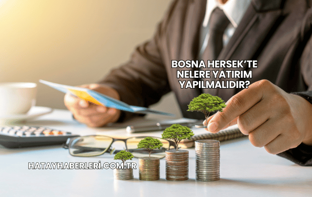 Bosna Hersek’te Nelere Yatırım Yapılmalıdır?