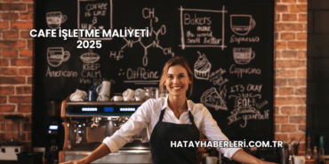 Cafe İşletme Maliyeti 2025