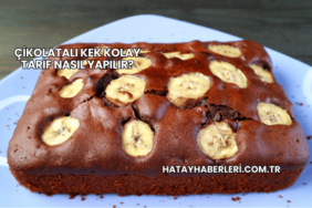 Çikolatalı Kek Kolay Tarif Nasıl Yapılır?