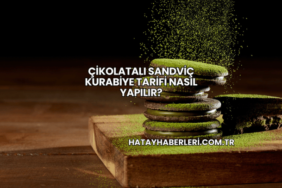 Çikolatalı Sandviç Kurabiye Tarifi Nasıl Yapılır?