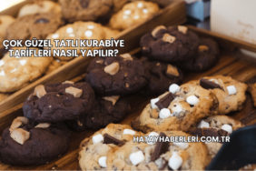 Çok Güzel Tatlı Kurabiye Tarifleri Nasıl Yapılır?