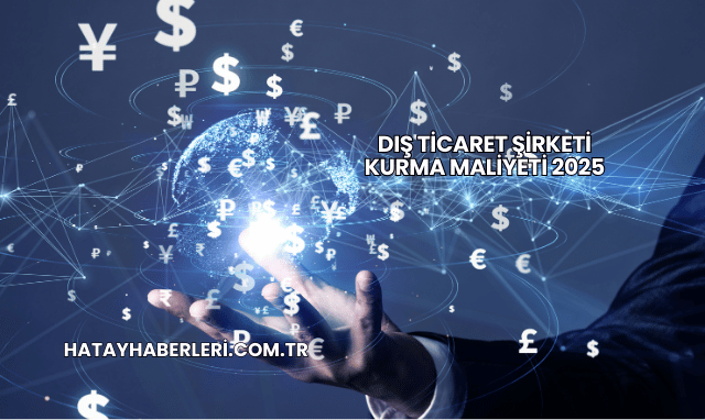 Dış Ticaret Şirketi Kurma Maliyeti 2025