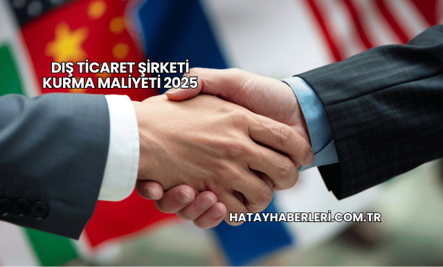 Dış Ticaret Şirketi Kurma Maliyeti 2025