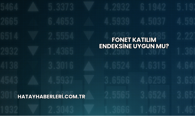 Fonet Katılım Endeksine Uygun mu?