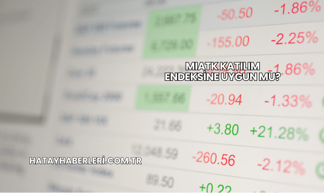 MIATK Katılım Endeksine Uygun mu?