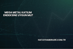Mega Metal Katılım Endeksine Uygun mu?