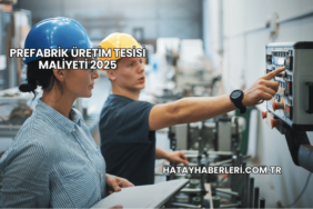 Prefabrik Üretim Tesisi Maliyeti 2025