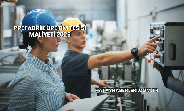 Prefabrik Üretim Tesisi Maliyeti 2025