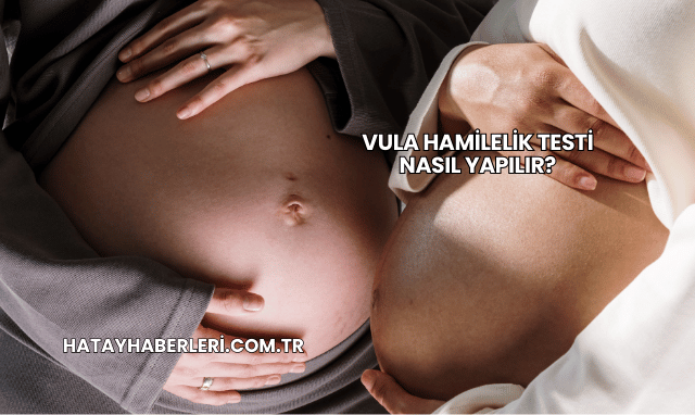 Vula Hamilelik Testi Nasıl Yapılır?