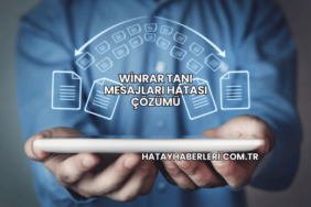 WinRAR Tanı Mesajları Hatası Çözümü