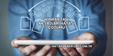 WinRAR Tanı Mesajları Hatası Çözümü